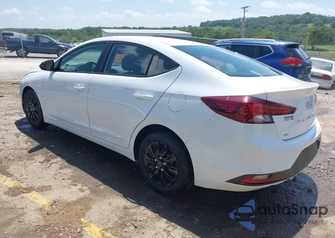 2019 Hyundai Elantra Se z USA, uszkodzony, nr VIN 5NPD74LFXKH492434